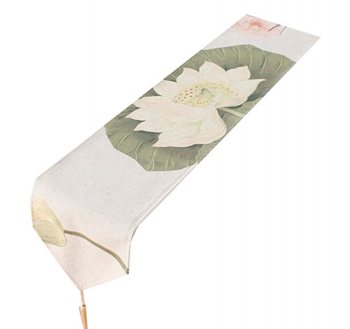 Flower Table Runner Tablecloths Sea Theme(30*160CM)