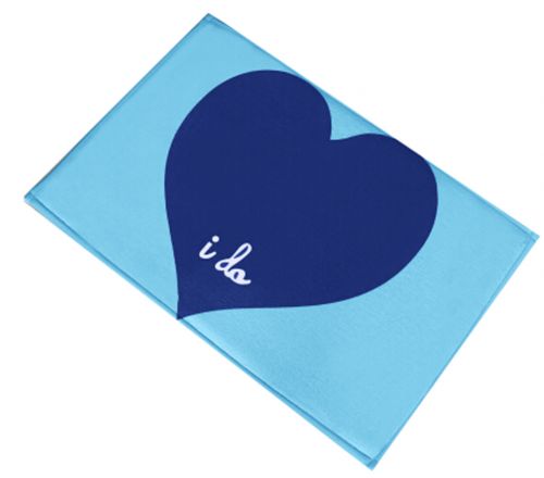 Love Bedroom Doormat Absorbent Non-slip Carpet 40*60CM